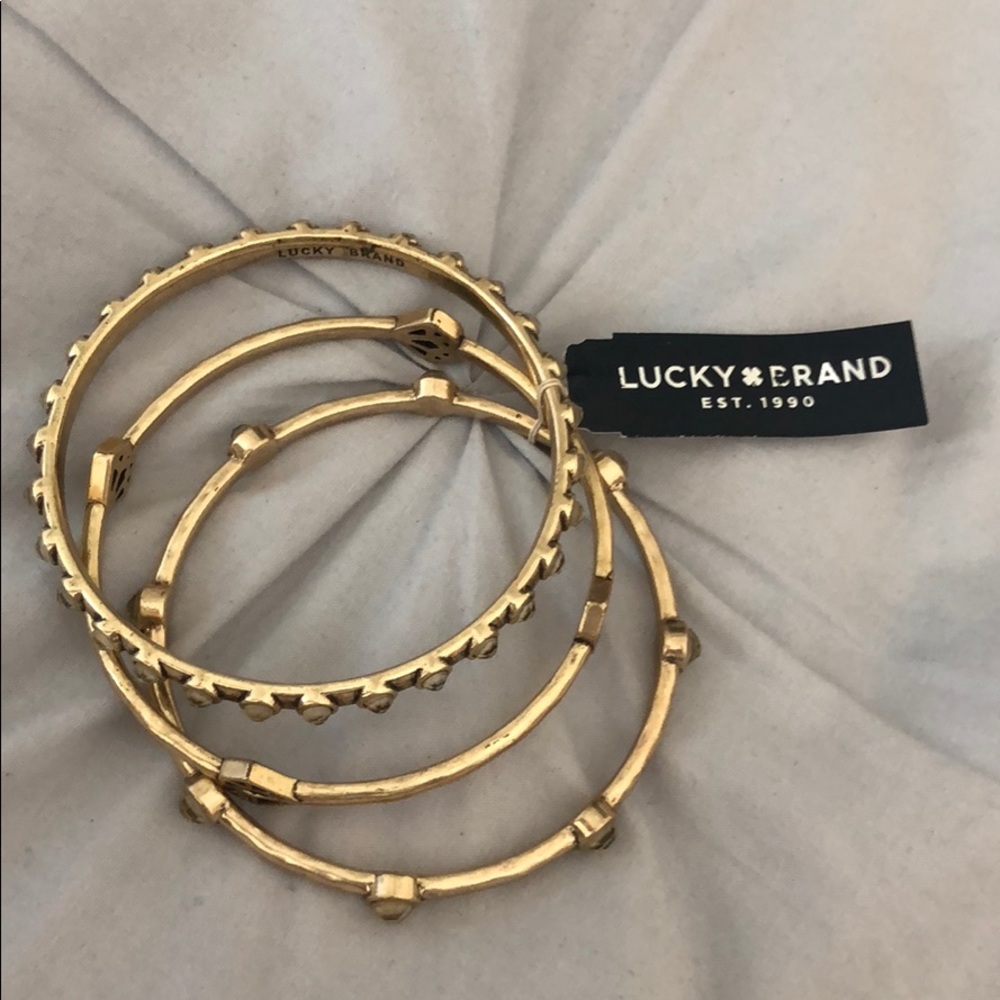 Lucky Brand Gold Bangle Bracelets
